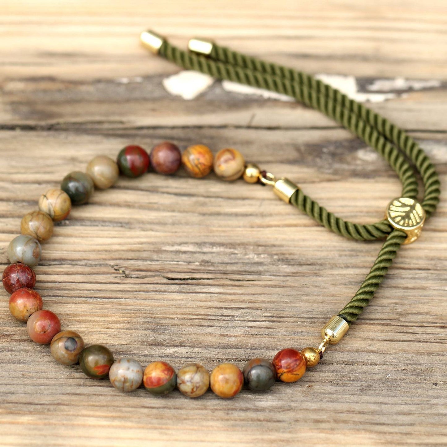 18K Vergoldetes Edelstein-Armband