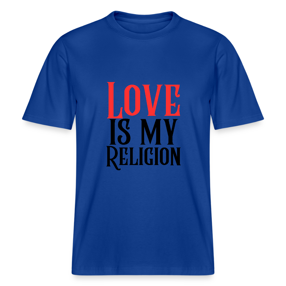 Bio Unisex T-Shirt RELIGION Dunkelblau