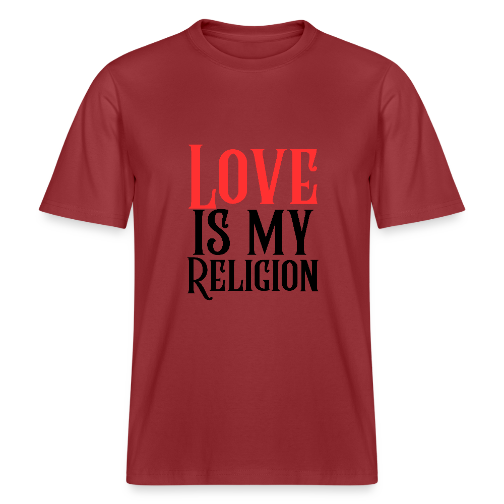 Bio Unisex T-Shirt RELIGION Erdrot