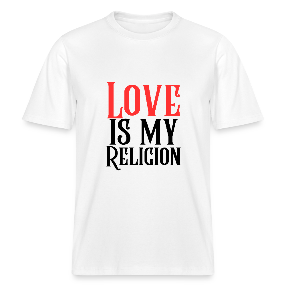 Bio Unisex T-Shirt RELIGION Weiß
