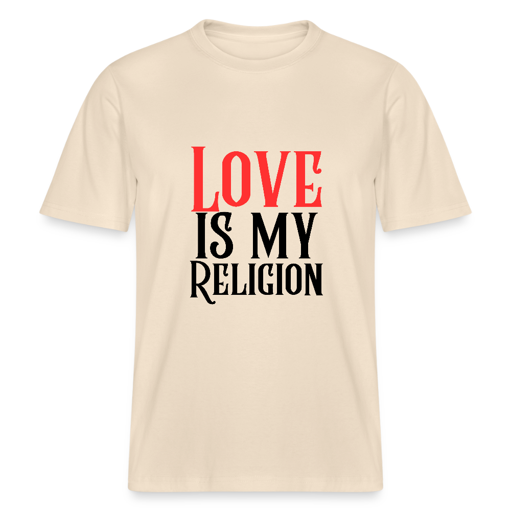 Bio Unisex T-Shirt RELIGION Weißgrau