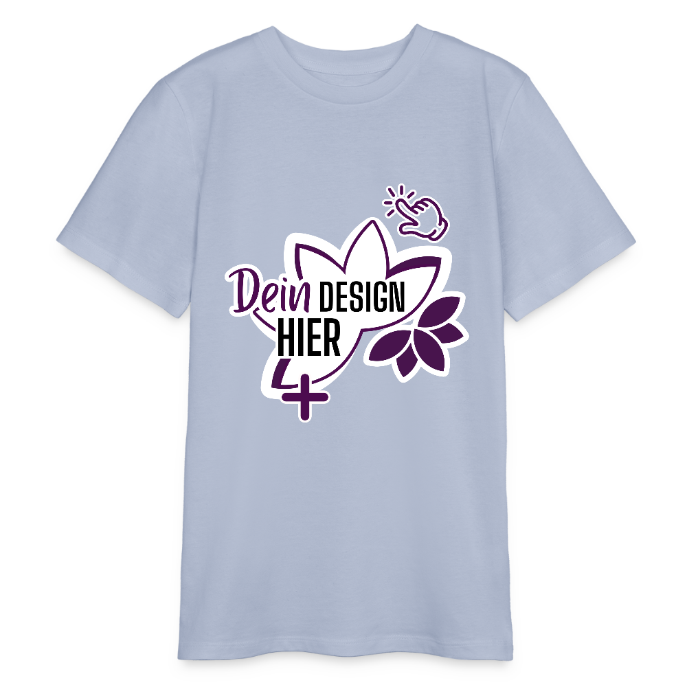 MyEcoStyle Bio Teenager T-Shirt Lavendel-Violett