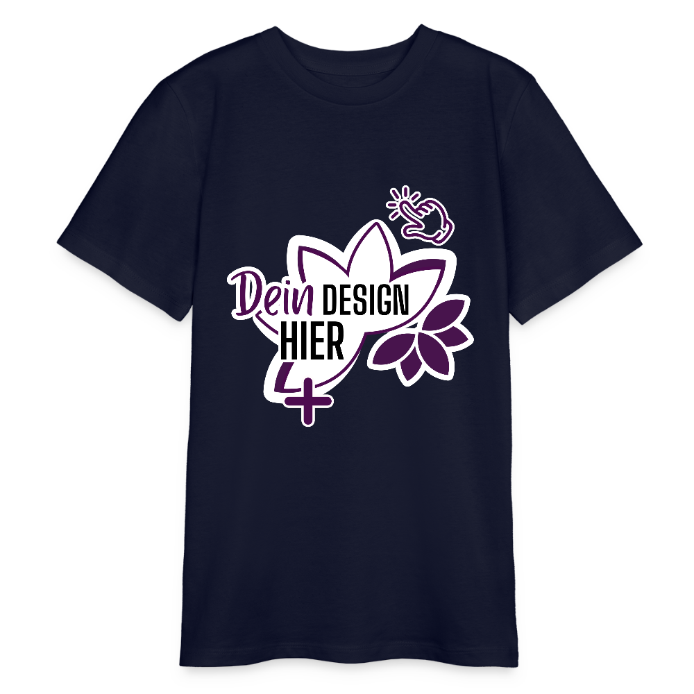 MyEcoStyle Bio Teenager T-Shirt Navy