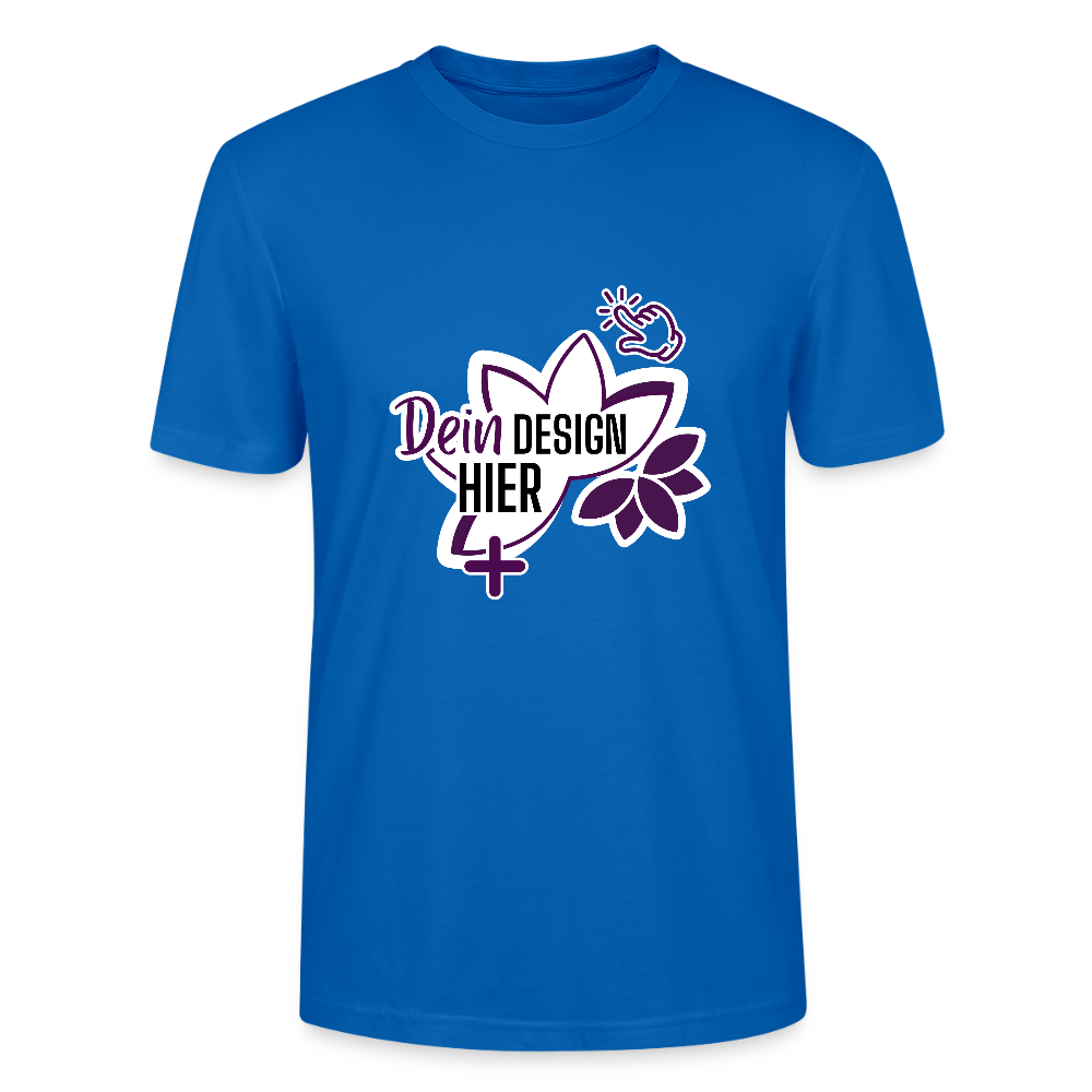 MyEcoStyle Bio Unisex T-Shirt Pfauenblau