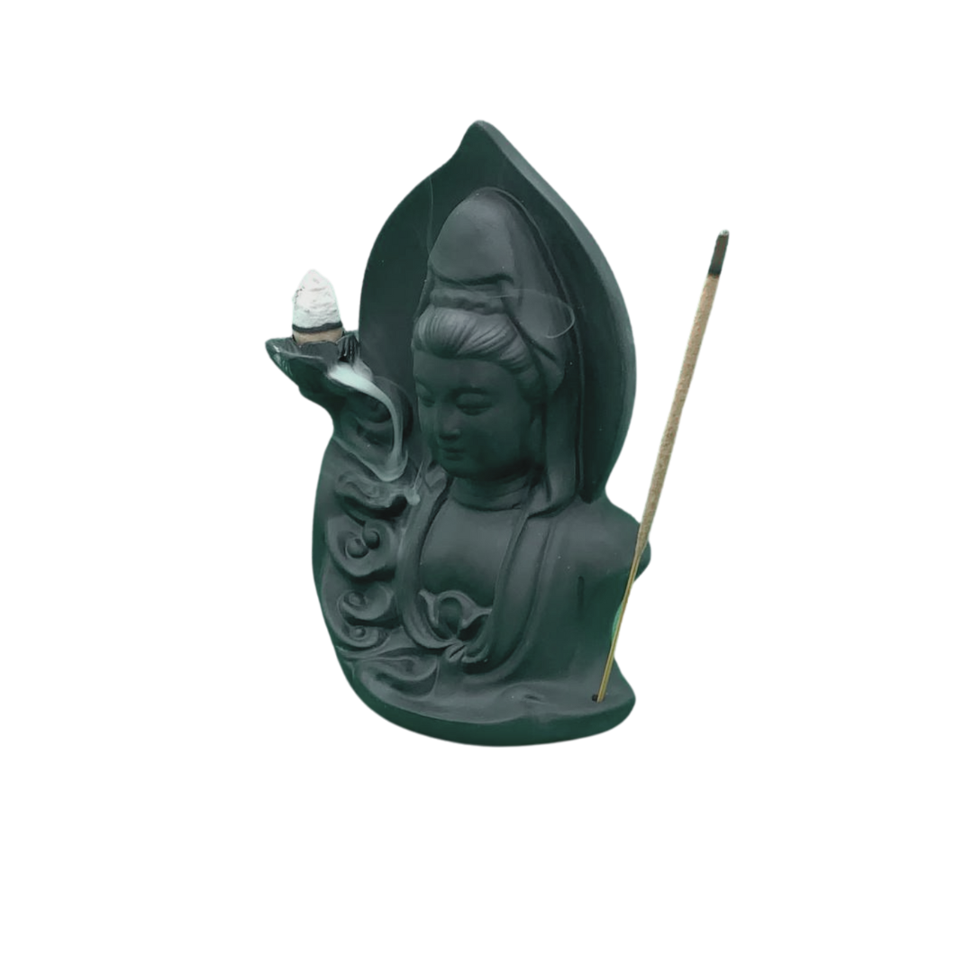 Magischer Räucherkegelhalter – Buddha