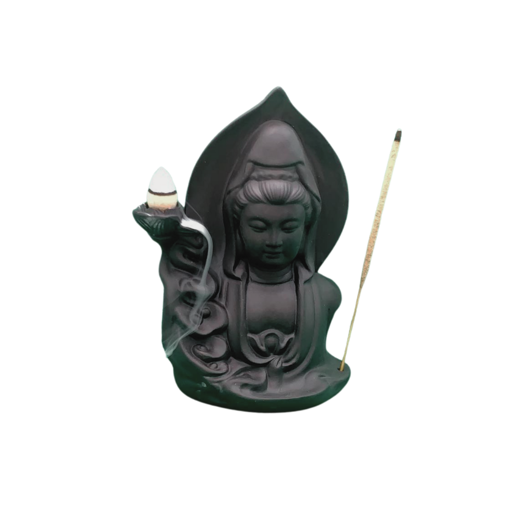 Magischer Räucherkegelhalter – Buddha
