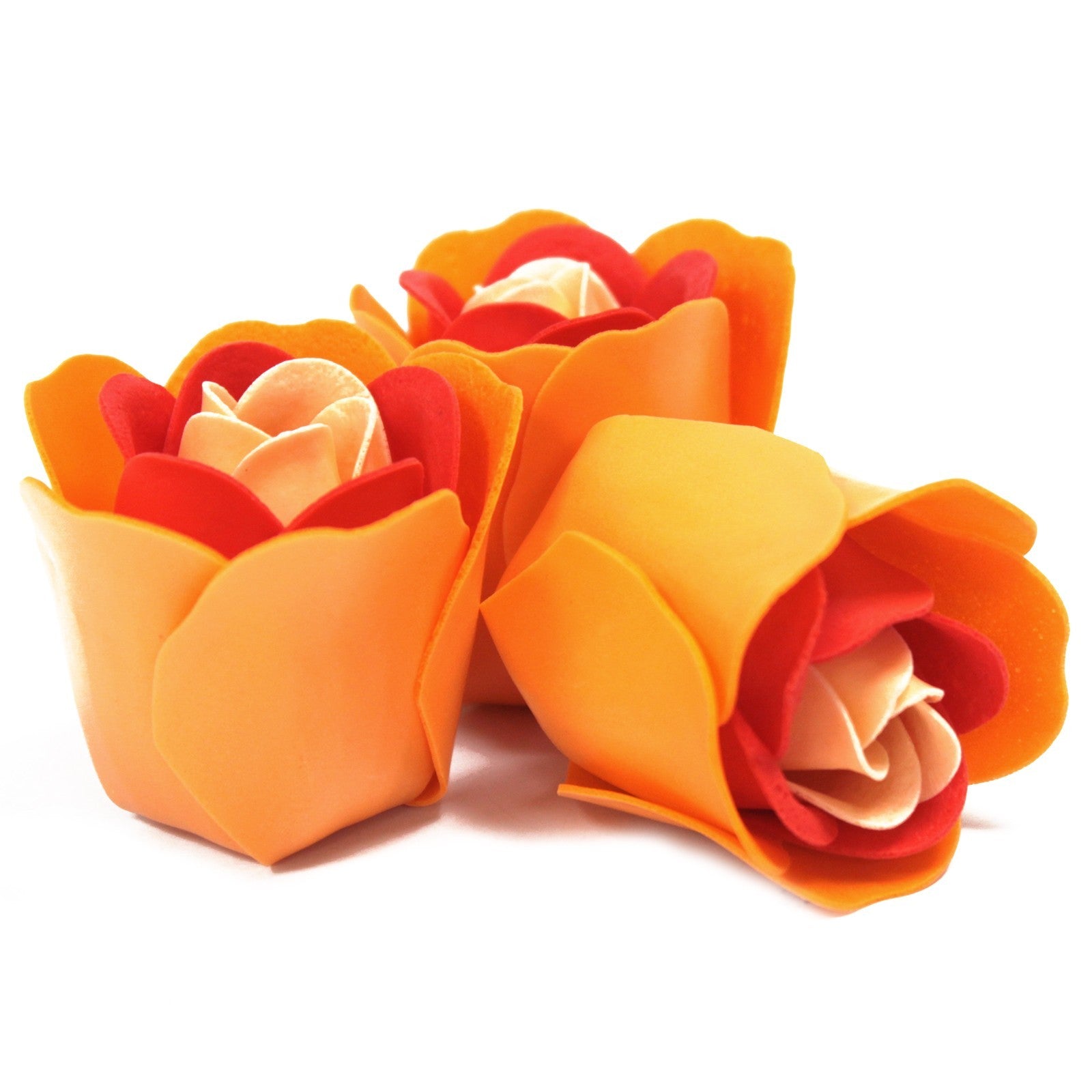 3er-Packung Seifenrosen-Herzbox