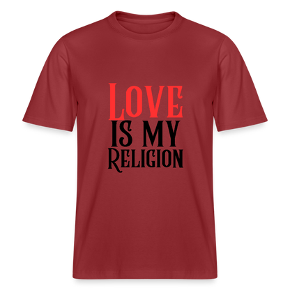 Bio Unisex T-Shirt RELIGION Erdrot
