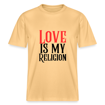Bio Unisex T-Shirt RELIGION Hellgelb