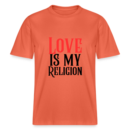 Bio Unisex T-Shirt RELIGION Hellrot