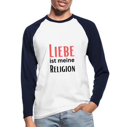Männer Baseball-Shirt langarm RELIGION