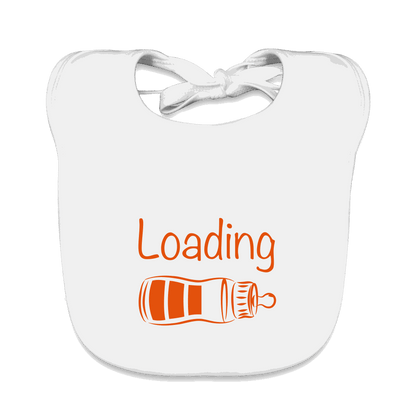 Bio Baby Lätzchen LOADING Weiß