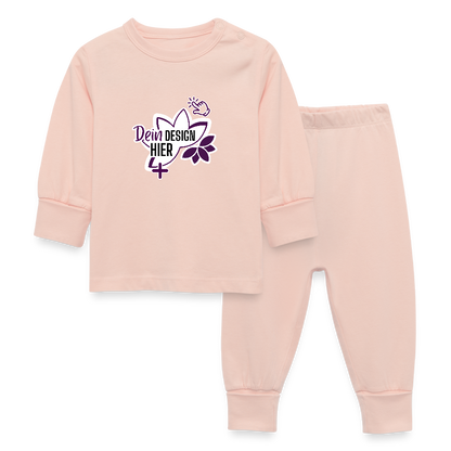 MyEcoStyle Bio Baby Schlafanzug Kristallrosa