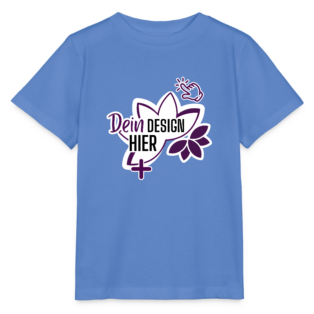MyEcoStyle Bio Kinder T-Shirt Blau