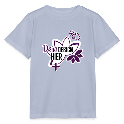 MyEcoStyle Bio Kinder T-Shirt Lavendel-Violett