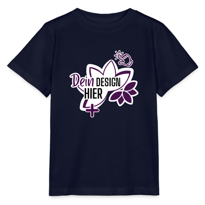 MyEcoStyle Bio Kinder T-Shirt Navy