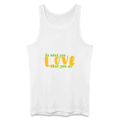 Bio Männer Tank Top DO Weiß