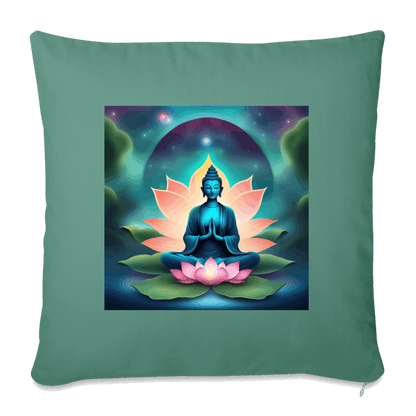 Baumwolle Sofakissenbezug LOTUS Tanngrün