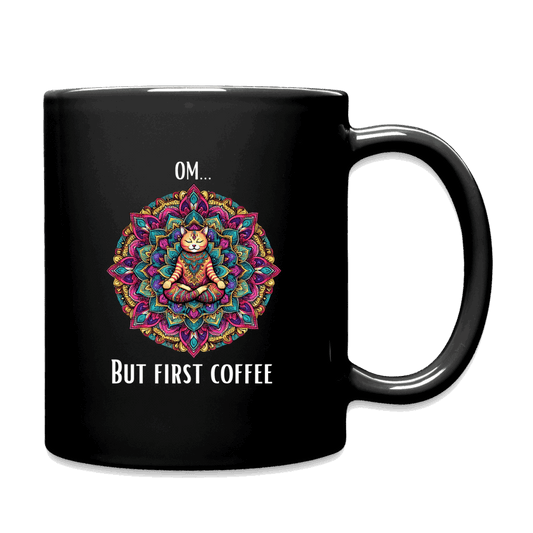 Tasse - Schwarz OM Schwarz