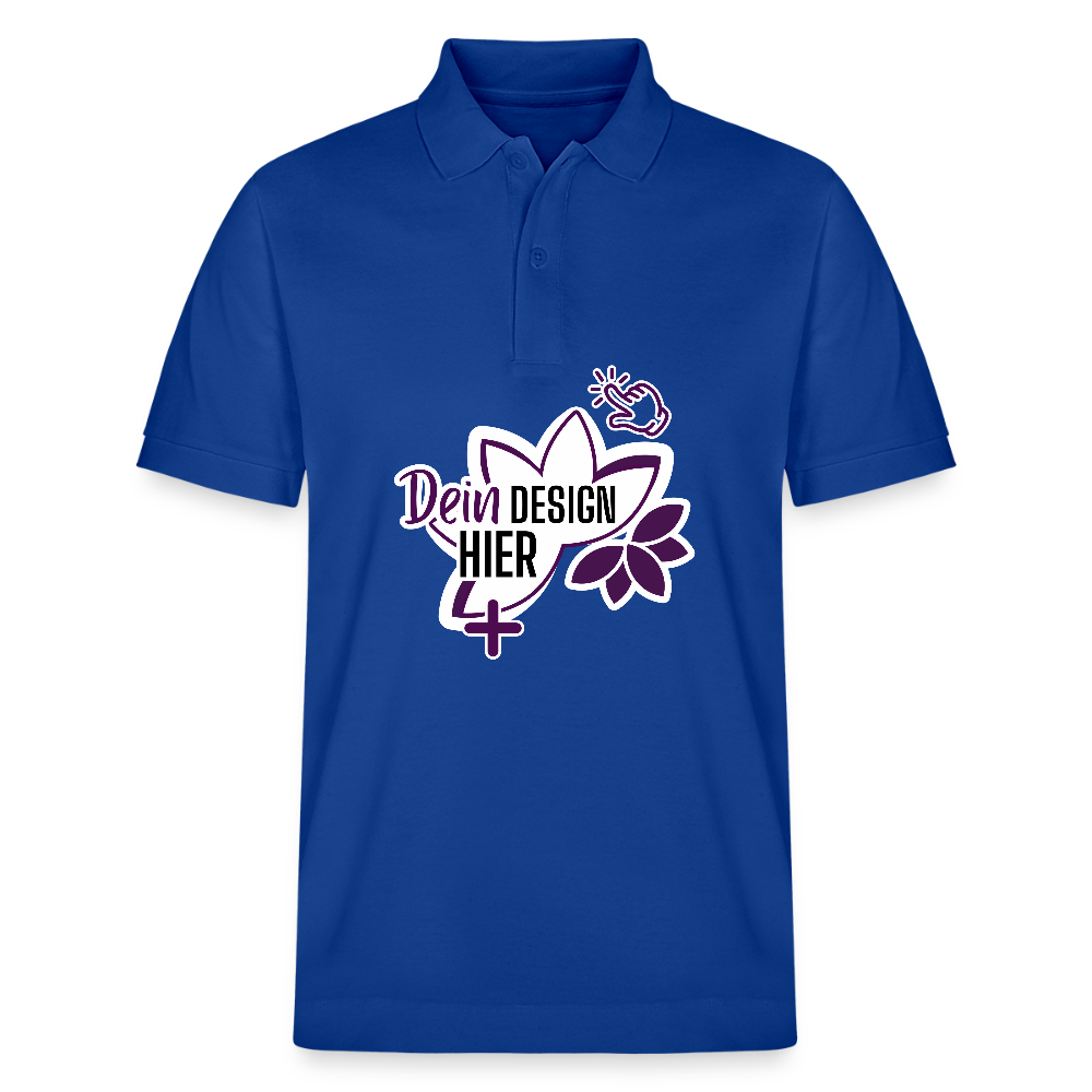 MyEcoStyle Bio Unisex Poloshirt Dunkelblau