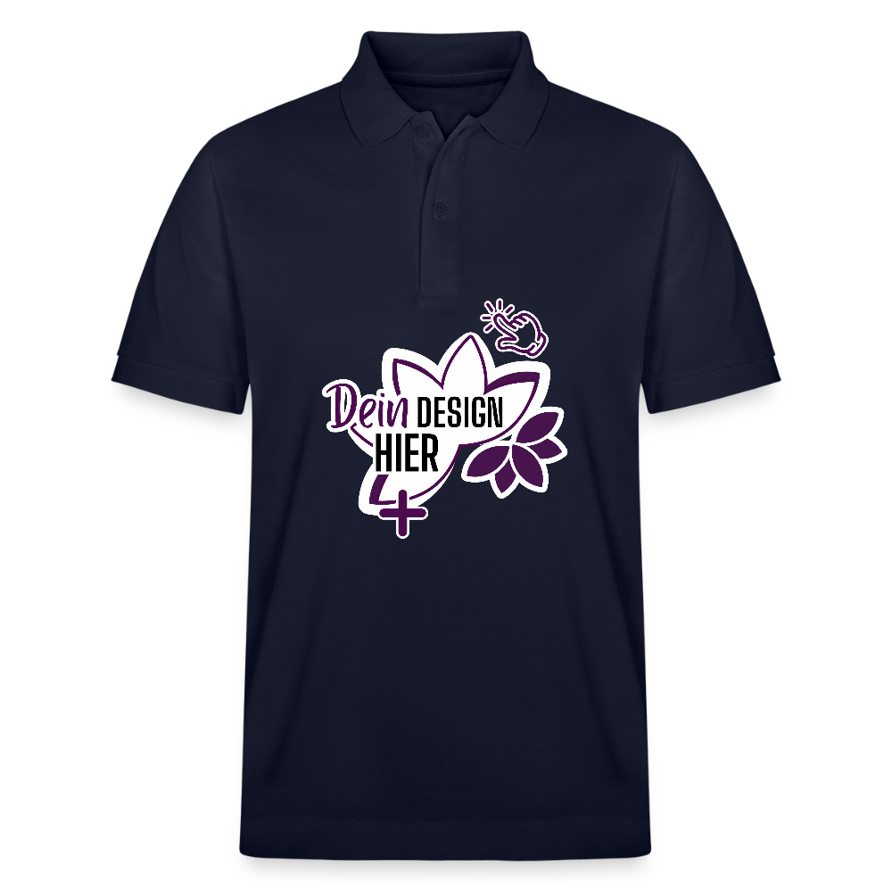 MyEcoStyle Bio Unisex Poloshirt Navy