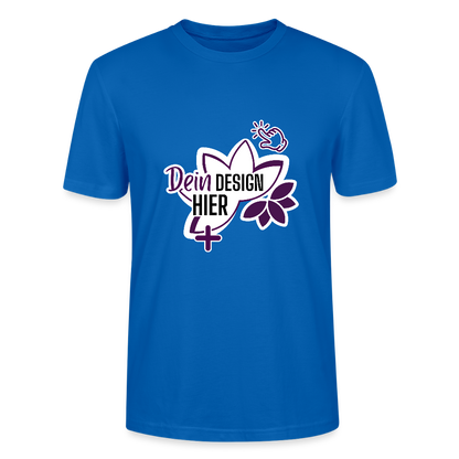 MyEcoStyle Bio Unisex T-Shirt Pfauenblau