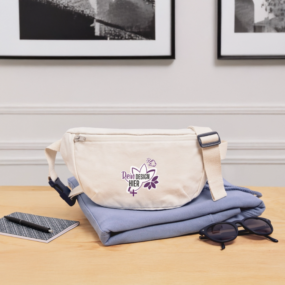 Personalisierbare Gürteltasche aus Baumwolle – MyEcoStyle