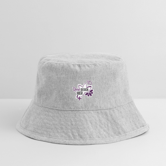 Personalisierbarer recycelter Bucket Hat – MyEcoStyle