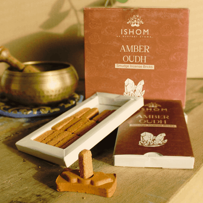 ISHOM Amber Oudh Räuchersteine