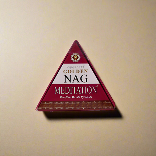 Magische Vijayshree Golden Nag Räucherkegel – Meditation