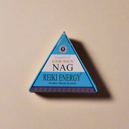 Magische Vijayshree Golden Nag Räucherkegel – Reiki Energy