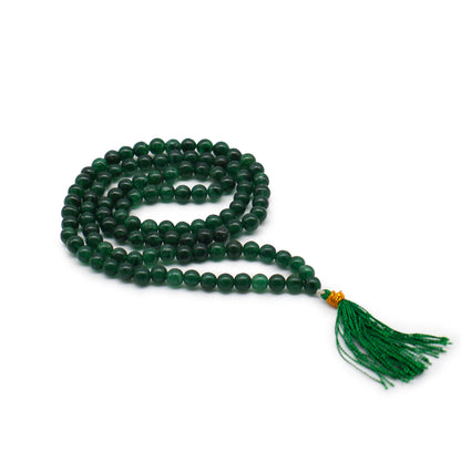 Mala aus Jade mit 108 Perlen